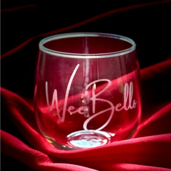 Hand Crafted Other - Custom Personalized Wine Glass